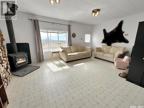 Abernethy Valley Acreage, Abernethy Rm No. 186, SK - Indoor Photo Showing Living Room With Fireplace