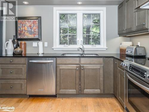 3876 Muskoka Rd Hwy 118 W Unit# Sandfield 4 Week 5, Port Carling, ON - Indoor Photo Showing Kitchen With Double Sink