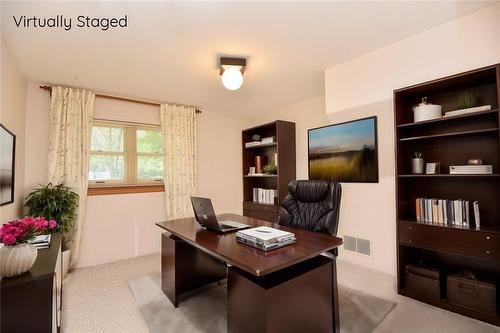 Virtually Staged - 3023 St Clair Avenue, Burlington, ON - Indoor Photo Showing Office