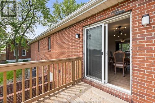 3134 Riberdy, Windsor, ON - Outdoor With Deck Patio Veranda With Exterior