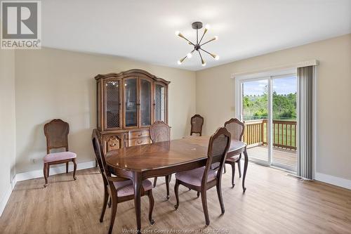 3134 Riberdy, Windsor, ON - Indoor Photo Showing Dining Room