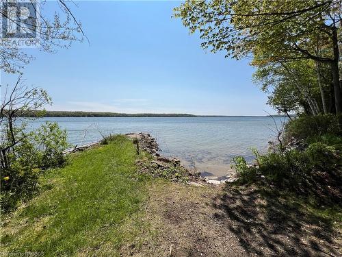 Earthen Pier - 270 Barney'S Boulevard, Northern Bruce Peninsula, ON - Outdoor With Body Of Water With View