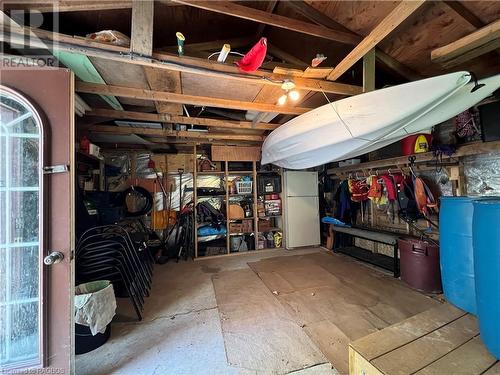 Detached Garage - 270 Barney'S Boulevard, Northern Bruce Peninsula, ON - Indoor Photo Showing Basement