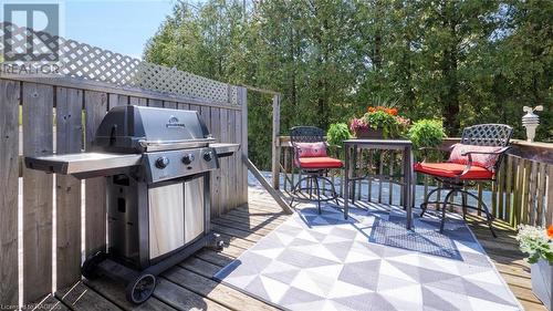 Private Upper Patio - 68 Sauble Falls Road, Sauble Beach, ON - Outdoor With Deck Patio Veranda With Exterior