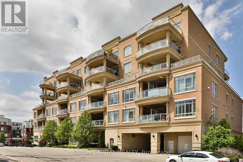 218 - 15277 Yonge Street, Aurora, ON - Outdoor With Facade