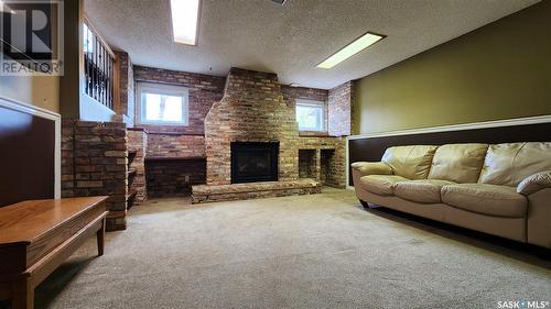 1239 Devonshire Drive, Regina, SK - Indoor With Fireplace