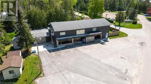 Garage and or loading bay. Plus parking for 11+ cars - 68 Sauble Falls Road, Sauble Beach North, ON 