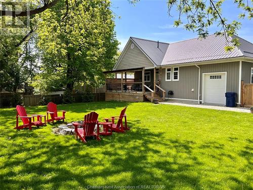 31 Hidden Valley Drive, Blenheim, ON - Outdoor With Deck Patio Veranda With Backyard