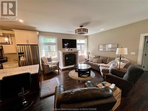 31 Hidden Valley Drive, Blenheim, ON - Indoor Photo Showing Living Room With Fireplace
