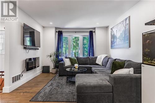 19 Laurdo Crescent, Oliphant, ON - Indoor Photo Showing Living Room With Fireplace