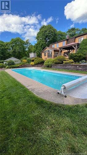 197 Gondola Point Road, Rothesay, NB - Outdoor With In Ground Pool
