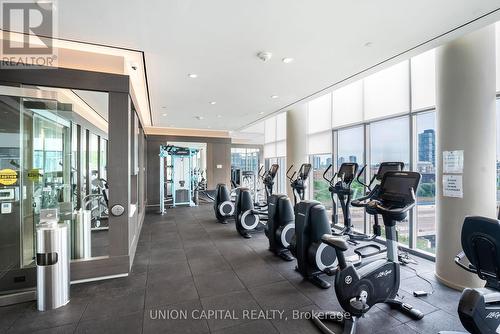 2007 - 16 Bonnycastle Street, Toronto (Waterfront Communities), ON - Indoor Photo Showing Gym Room