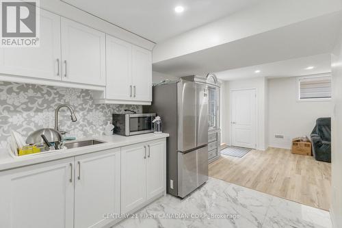 Finished Legal Basement - 2335 Marcel Circle, London, ON - Indoor Photo Showing Kitchen