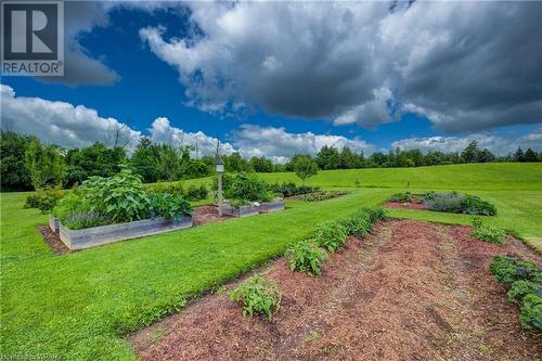 Raised Garden beds - 234 Concession 14 Road E, Flamborough, ON - Outdoor With View