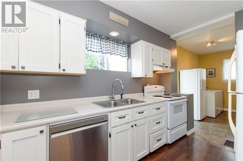 50 Academy Street, Hillsborough, NB - Indoor Photo Showing Kitchen With Double Sink