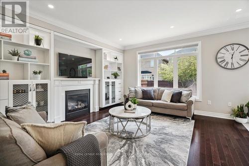 3316 Stalybridge Drive, Oakville (Palermo West), ON - Indoor Photo Showing Living Room With Fireplace