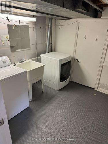 Bsmt - 1 Midden Crescent, Toronto (Willowridge-Martingrove-Richview), ON - Indoor Photo Showing Laundry Room