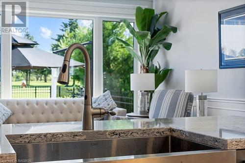 37 Grayview Drive, Markdale, ON - Indoor Photo Showing Kitchen With Double Sink