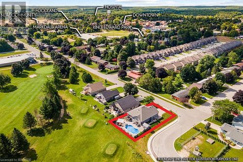 37 Grayview Drive, Markdale, ON - Outdoor With View