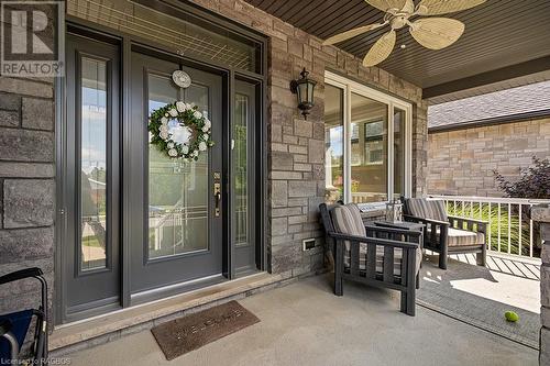 37 Grayview Drive, Markdale, ON - Outdoor With Deck Patio Veranda With Exterior