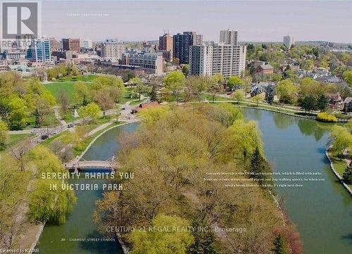 2611 - 108 Garment Street, Kitchener, ON - Outdoor With Body Of Water With View