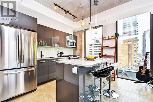 224 Lyon Street N Unit#616, Ottawa, ON - Indoor Photo Showing Kitchen With Stainless Steel Kitchen With Upgraded Kitchen