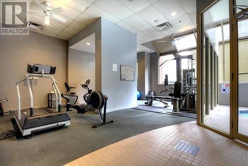 405 819 Hamilton Street, Vancouver, BC - Indoor Photo Showing Gym Room