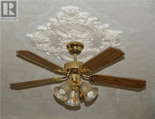 CEILING MEDALLION - 412 Goderich St, Port Elgin, ON - Indoor Photo Showing Other Room