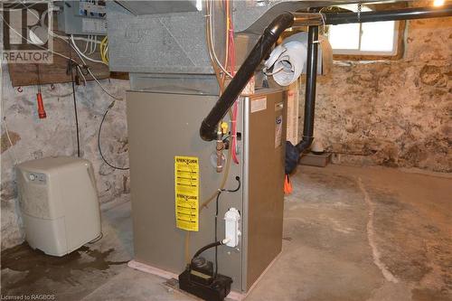 NATURAL GAS FURNACE - 412 Goderich St, Port Elgin, ON - Indoor Photo Showing Basement