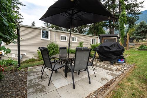 5664 Ponderosa Road, Falkland, BC - Outdoor With Deck Patio Veranda With Exterior