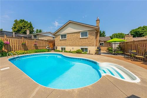 83 Forestgate Drive, Hamilton, ON - Outdoor With In Ground Pool With Backyard