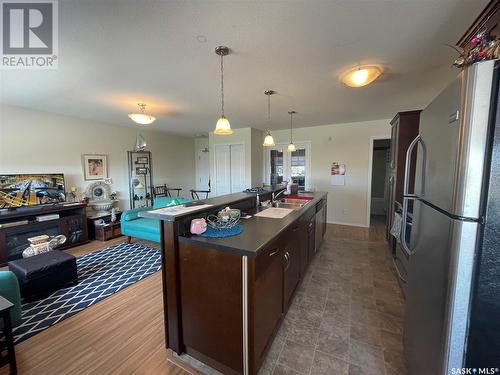 205 221 Main Street S, Moose Jaw, SK - Indoor Photo Showing Kitchen With Double Sink