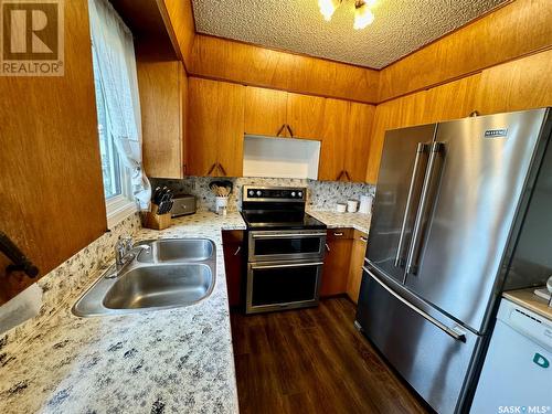 235 Patrick Street, Springside, SK - Indoor Photo Showing Kitchen With Stainless Steel Kitchen With Double Sink