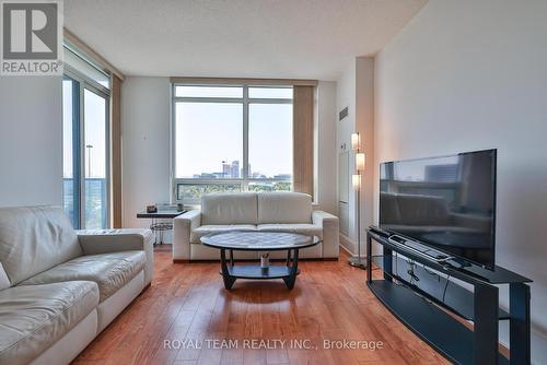 705 - 181 Wynford Drive, Toronto (Banbury-Don Mills), ON - Indoor Photo Showing Living Room