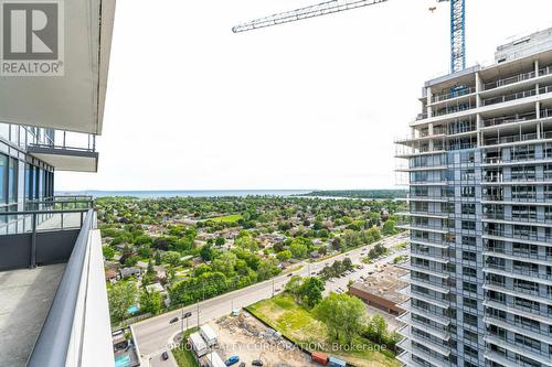 2506 - 1455 Celebration Drive W, Pickering, ON - Outdoor With Balcony