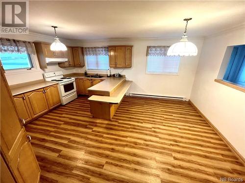 61 Rue Du Ruisseau, Lamèque, NB - Indoor Photo Showing Kitchen With Double Sink