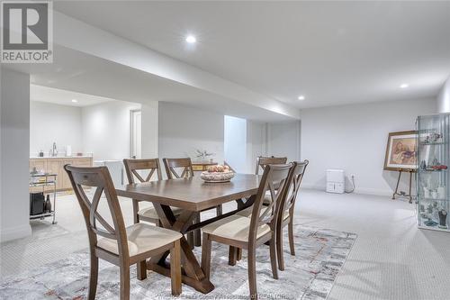 566 Lily Mac, Windsor, ON - Indoor Photo Showing Dining Room