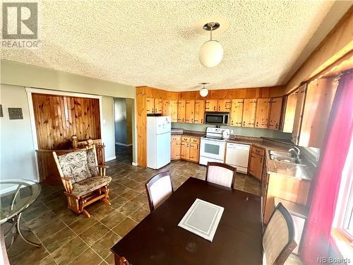 6390 Route 313, Petite-Lamèque, NB - Indoor Photo Showing Kitchen With Double Sink