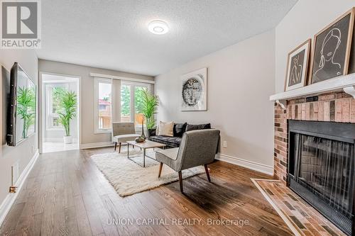 4563 Guildwood Way, Mississauga (East Credit), ON - Indoor Photo Showing Living Room With Fireplace