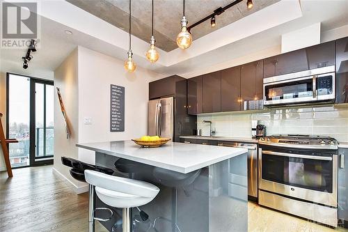 224 Lyon Street N Unit#616, Ottawa, ON - Indoor Photo Showing Kitchen With Stainless Steel Kitchen With Upgraded Kitchen