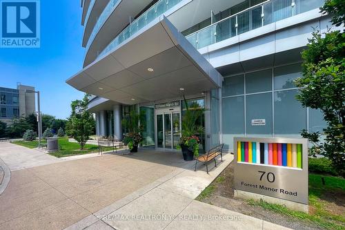 3205 - 70 Forest Manor Road, Toronto (Henry Farm), ON - Outdoor With Balcony