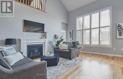 62 Summer Breeze Drive, Quinte West, ON - Indoor Photo Showing Living Room With Fireplace