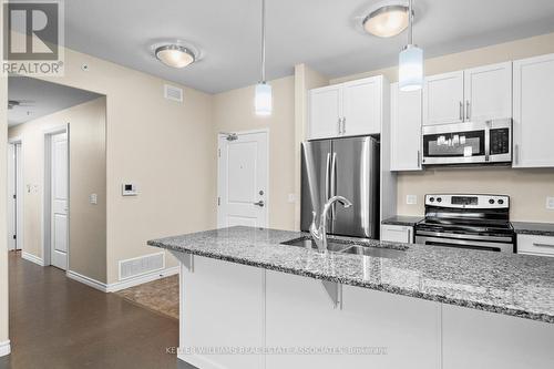 204 - 740 Augusta Drive, Kingston, ON - Indoor Photo Showing Kitchen With Stainless Steel Kitchen With Double Sink With Upgraded Kitchen