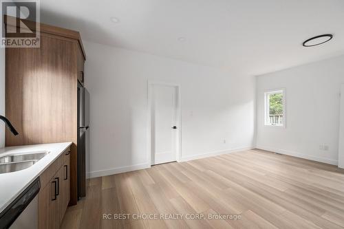 28 Carlton Avenue, London, ON - Indoor Photo Showing Kitchen With Double Sink