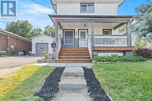 69 Wellington Street N, Thorold, ON - Outdoor With Deck Patio Veranda