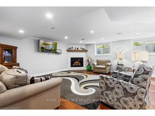 37 Grayview Dr, Grey Highlands, ON - Indoor Photo Showing Other Room With Fireplace