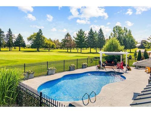 37 Grayview Dr, Grey Highlands, ON - Outdoor With In Ground Pool With Backyard