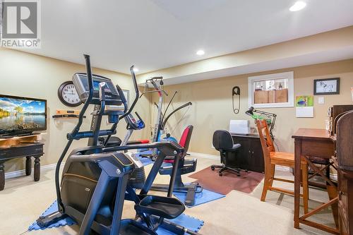 3316 Ridge Boulevard, West Kelowna, BC - Indoor Photo Showing Gym Room