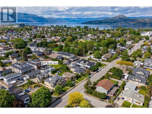 847 Rose Avenue, Kelowna, BC - Outdoor With Body Of Water With View