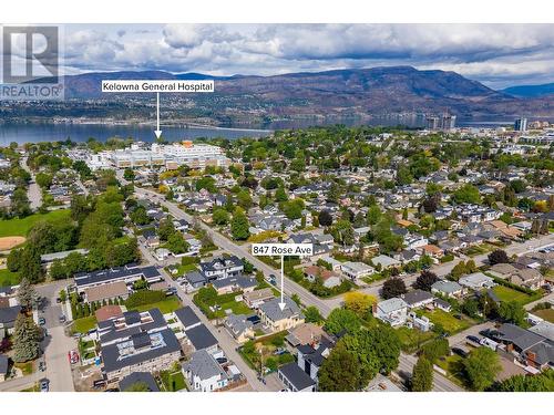 847 Rose Avenue, Kelowna, BC - Outdoor With Body Of Water With View